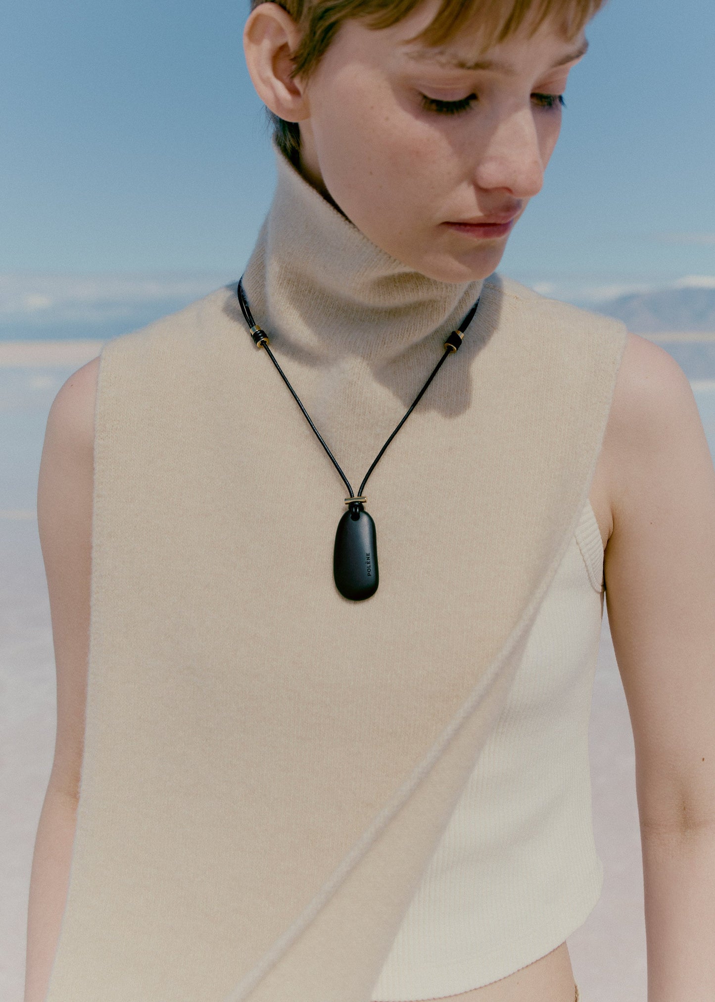 Pendentif Téré - Marbre Noir