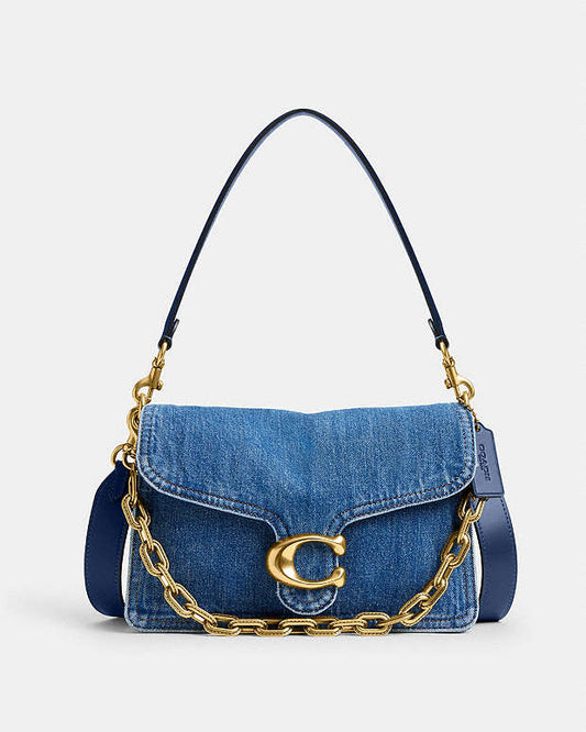 Sac épaule avec chaîne Tabby