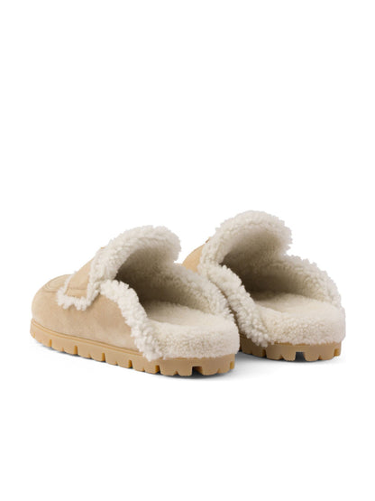 Viral P Slippers Beige