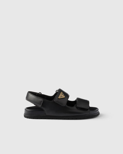 Sandale en cuir nappa