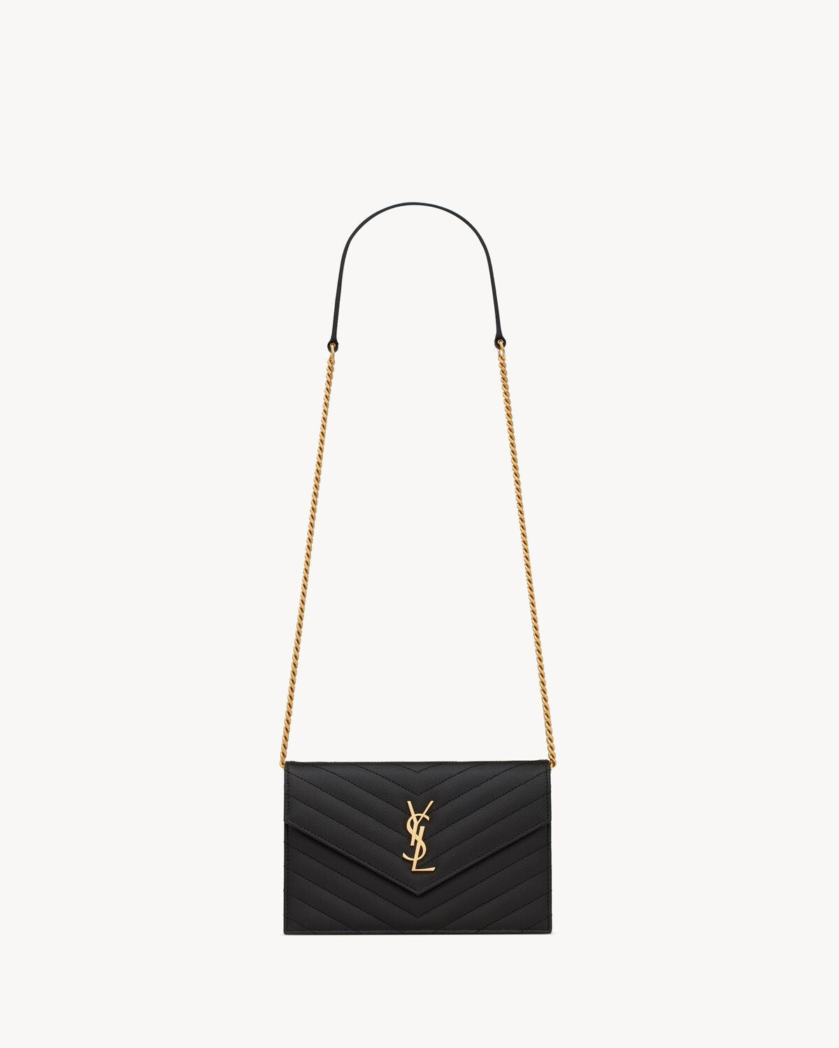 Cassandre envelope chain Wallet noir