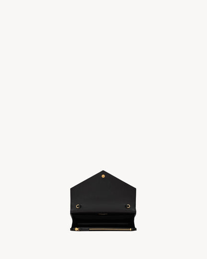 Cassandre envelope chain Wallet noir
