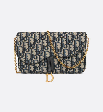 Pochette à chaîne Saddle Medium