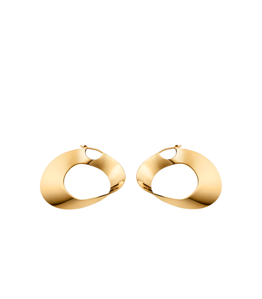 Créoles Éole - Dorée à l’or 24 carats