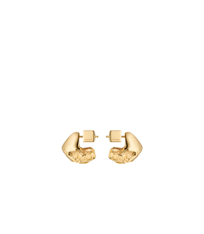 Puces d’oreilles Eroz - Dorée à l’or 24 carats