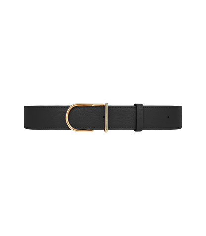 Ceinture Large Umi - Noir Grainé