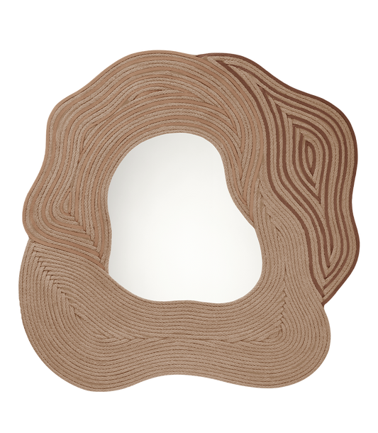 Miroir Oco - Camel Grainé