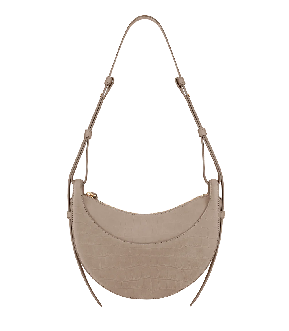 Numéro Dix Edition Taupe Nubuck Crocodile